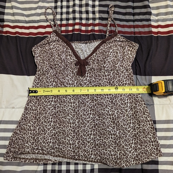 Leopard Print Vintage Cami - Picture 4 of 4
